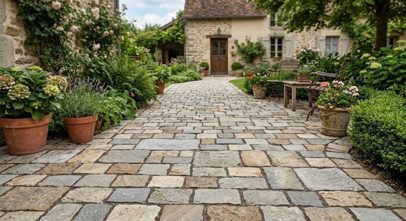 Cobblestone Installation in Sacramento, CA