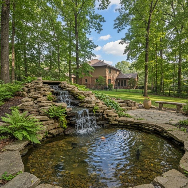 Pond Waterfall Installation in Honolulu, HI