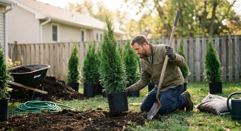 Privacy Trees Planting in Honolulu, HI
